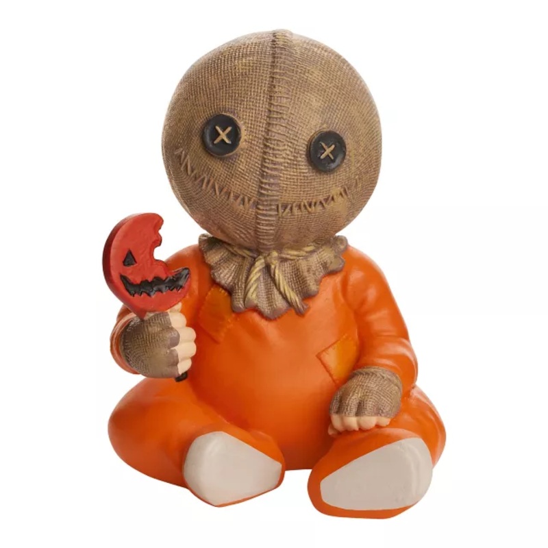 Mini Sam Horror Babies  Static Prop - Trick 'r Treat ORANGE 4 INCHES