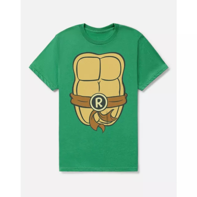 Raphael T Shirt - Teenage Mutant Ninja Turtles KELLY GREEN ADULT MEDIUM