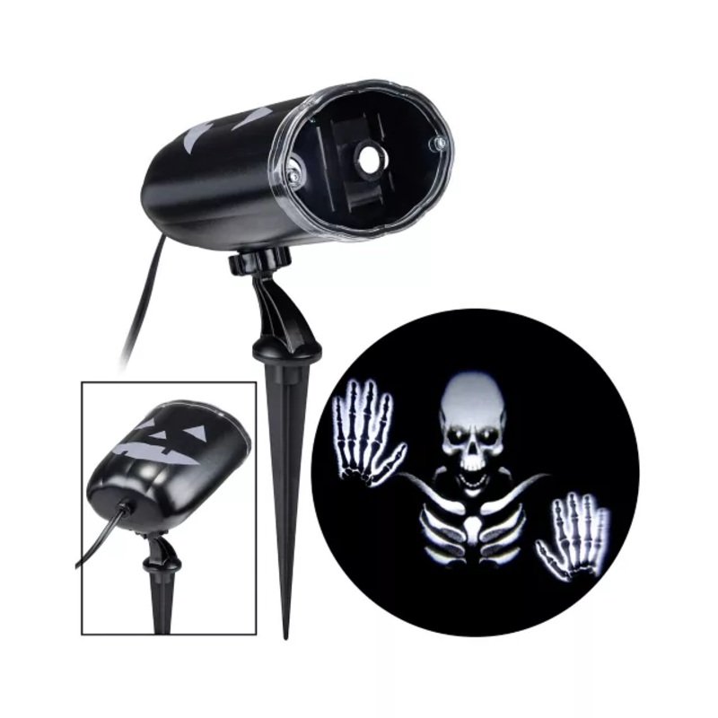 Skeleton Creeper Light Projector WHITE
