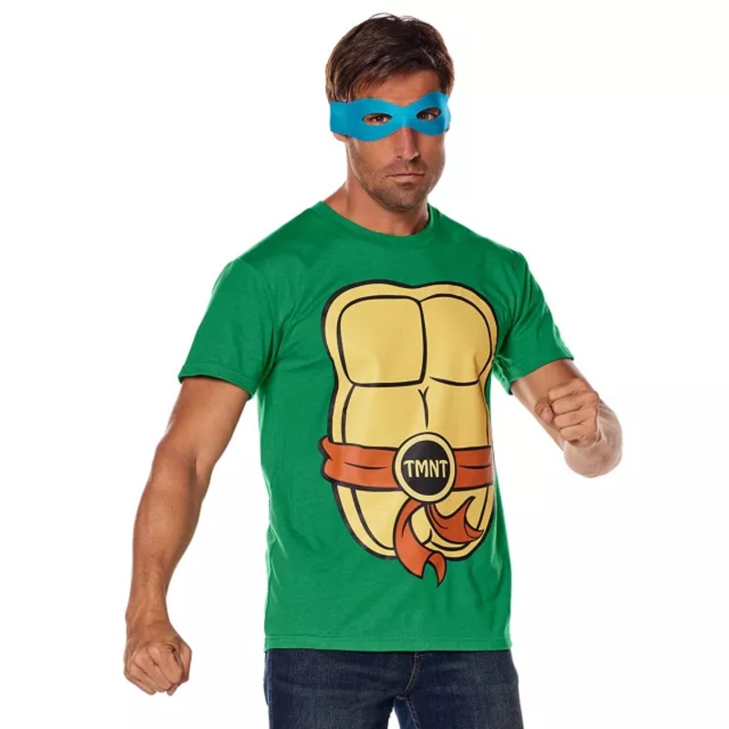 Teenage Mutant Ninja Turtles Classic T Shirt GREEN ADULT SMALL