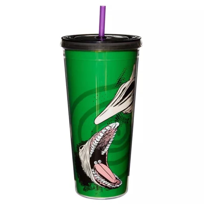 We're Dead Beetlejuice Cup with Straw MULTI-COLOR 20 OUNCE