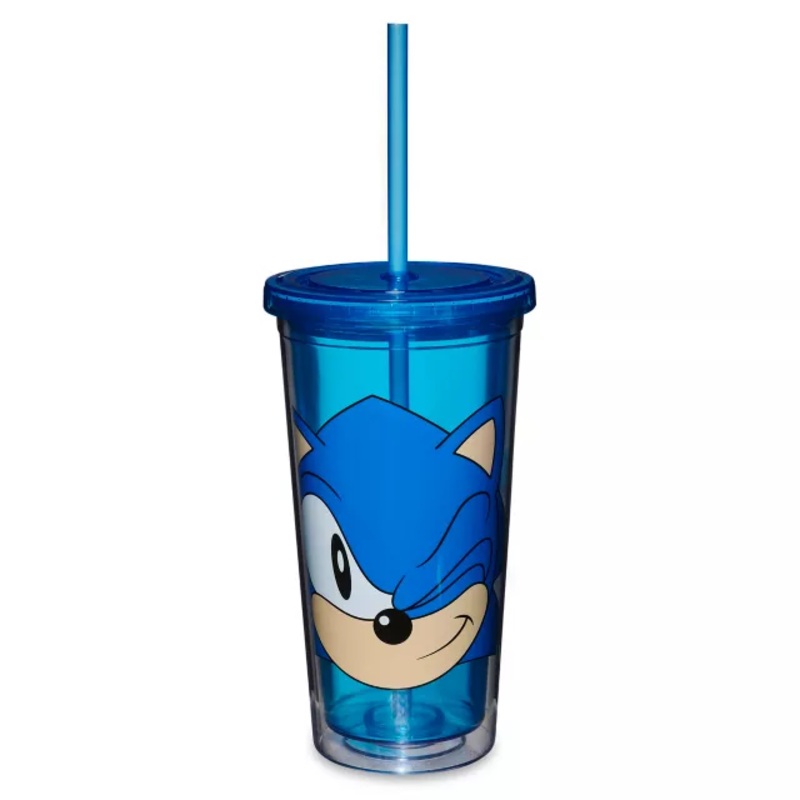 Winking Sonic Cup with Straw 20 oz. - Sonic the Hedgehog BLUE 20 OUNCE