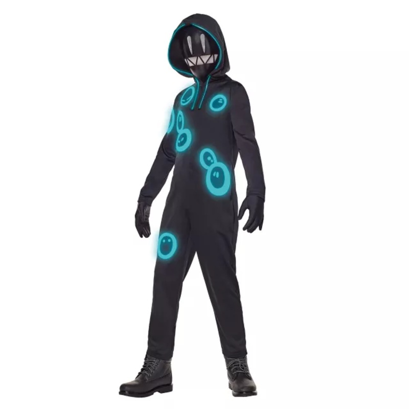 Youth Grimey Costume - Fortnite BLACK CHILD SMALL