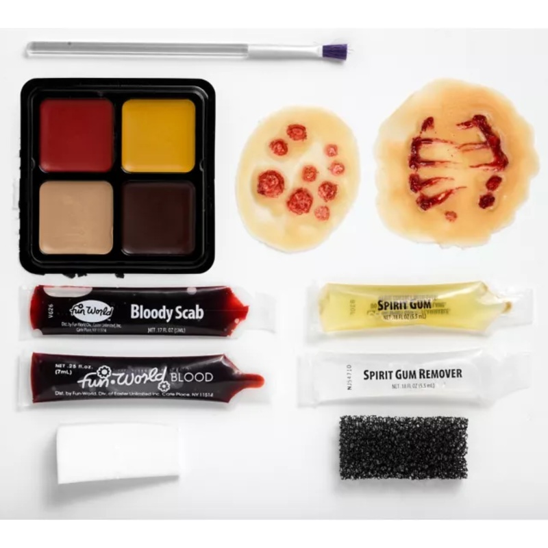 Zombie Makeup Kit - Deluxe  No Size