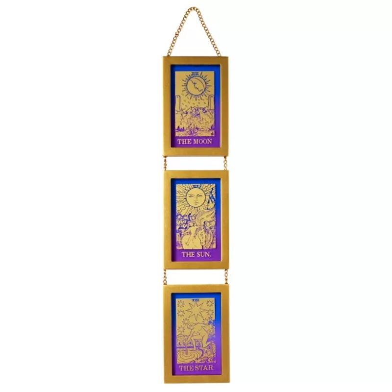 3-Tier Tarot Hanging Sign MULTI-COLOR