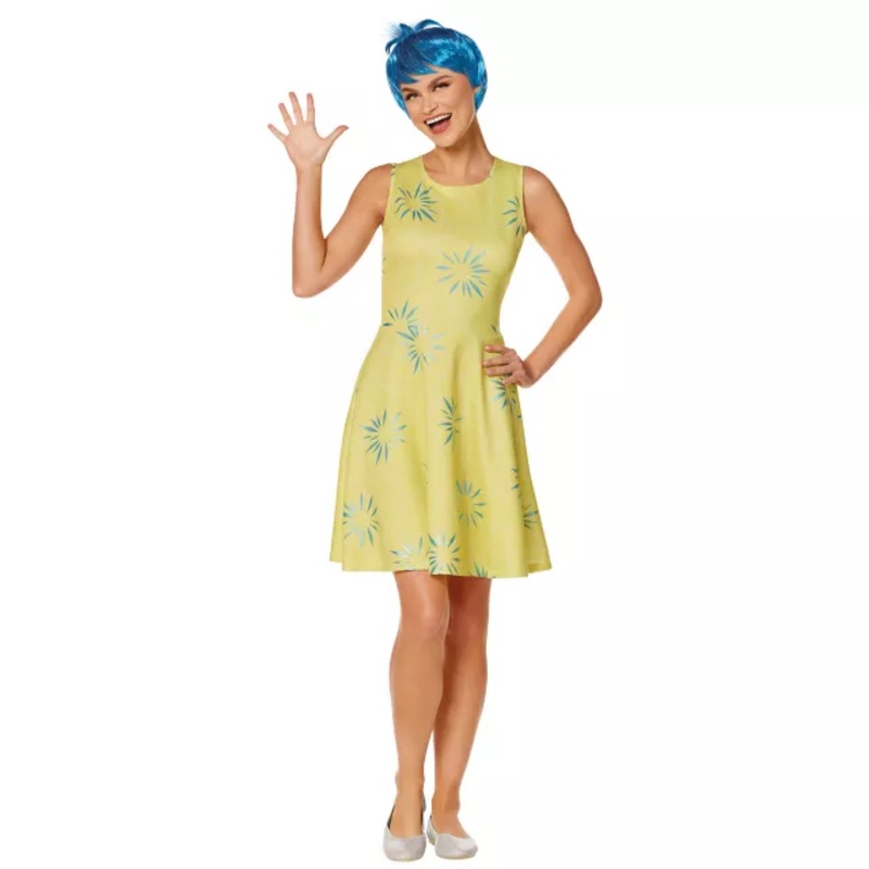 Adult Joy Costume - Inside Out 2 YELLOW ADULT EX SMALL