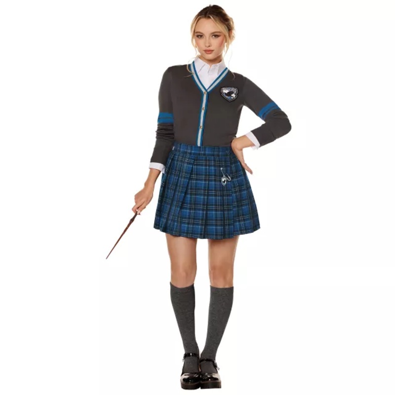Adult Ravenclaw Skirt - Harry Potter BLUE ADULT SMALL