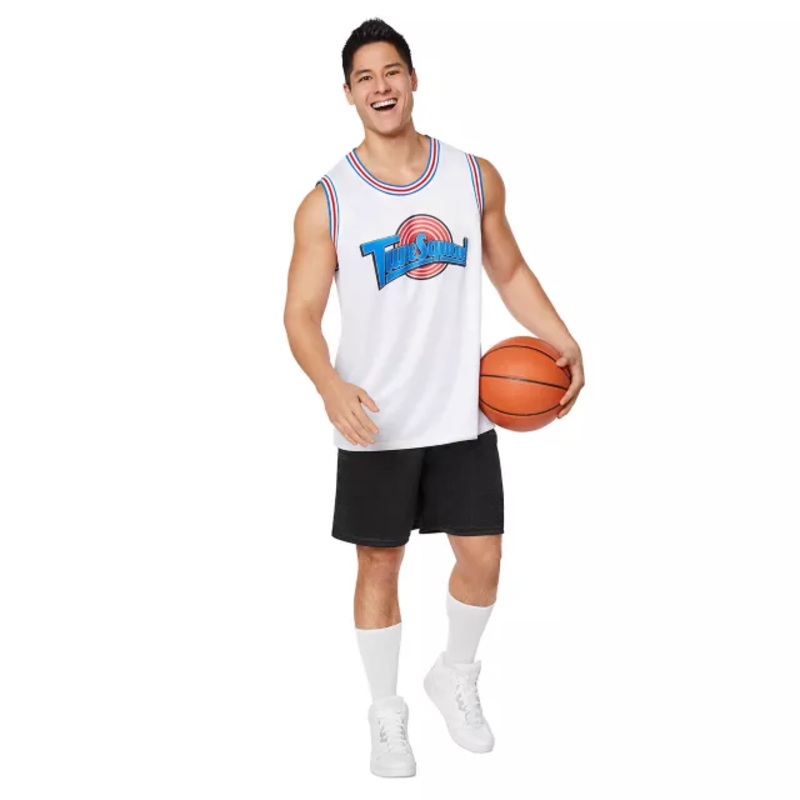 Adult Tune Squad Jersey - Space Jam WHITE ADULT MEDIUM