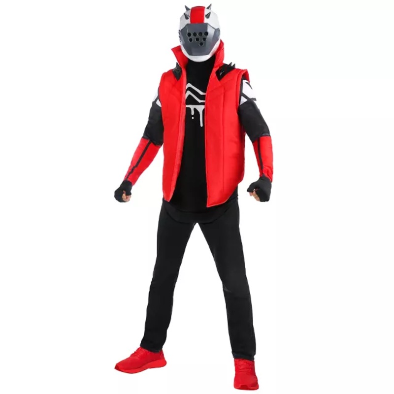 Adult X-Lord Costume - Fortnite RED ADULT SMALL