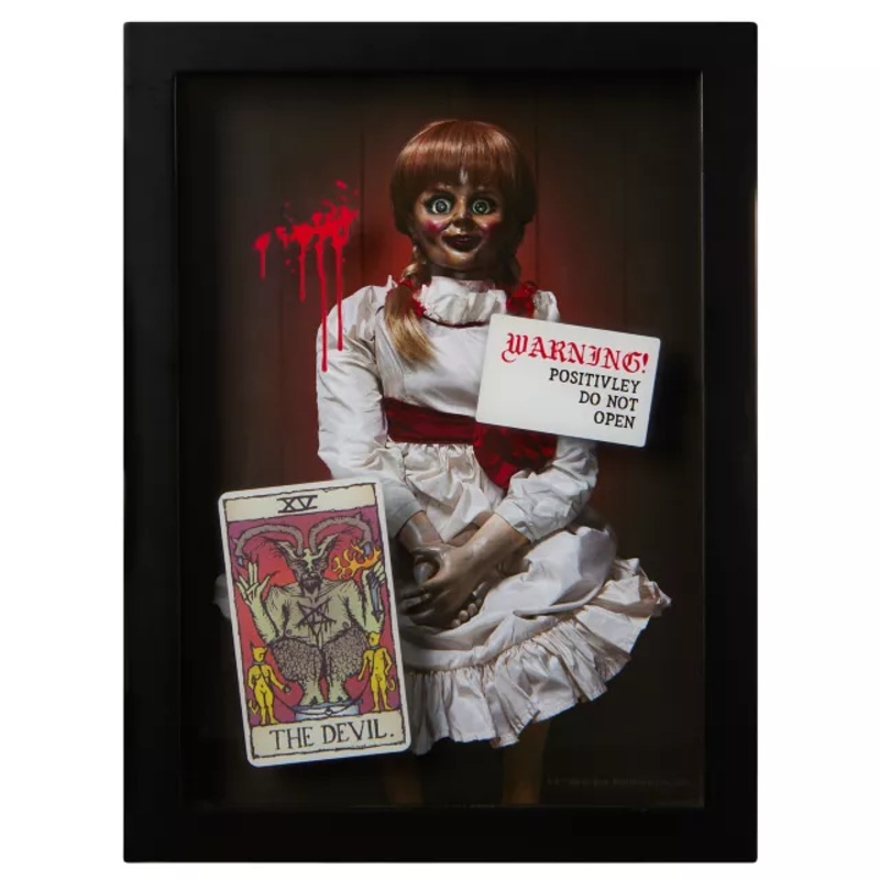 Annabelle Glass Sign - Annabelle MULTI-COLOR 12 INCHES