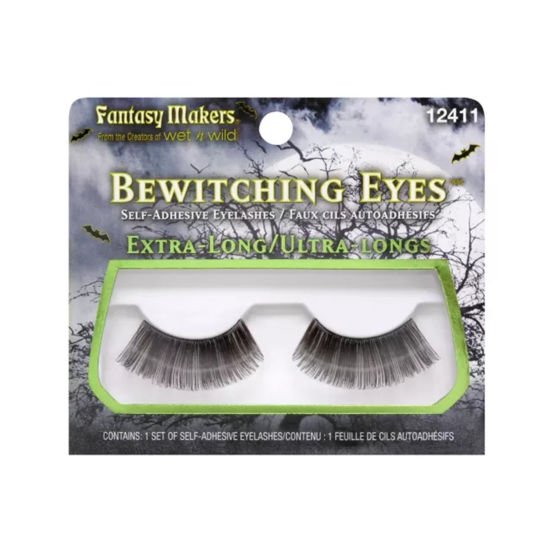 Extra Long False Eyelashes BLACK No Size