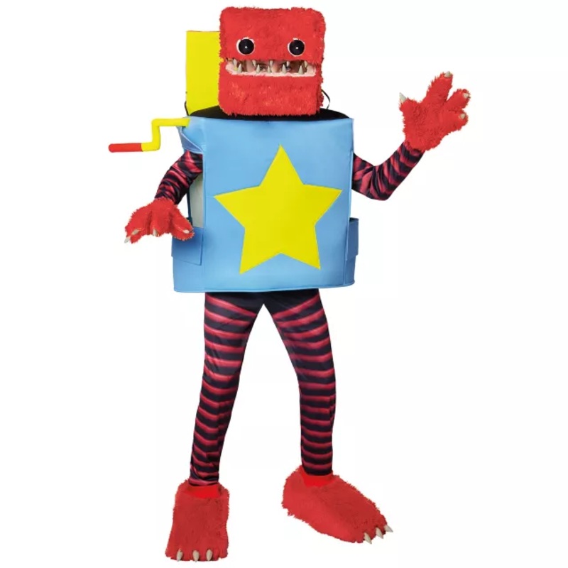 Kids Boxy Boo Costume - Poppy Playtime MULTI-COLOR CHILD EXTRA SM