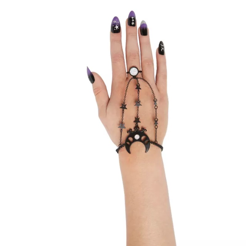 Kids Sorceress Hand Chain BLACK CHILD ONE SIZE