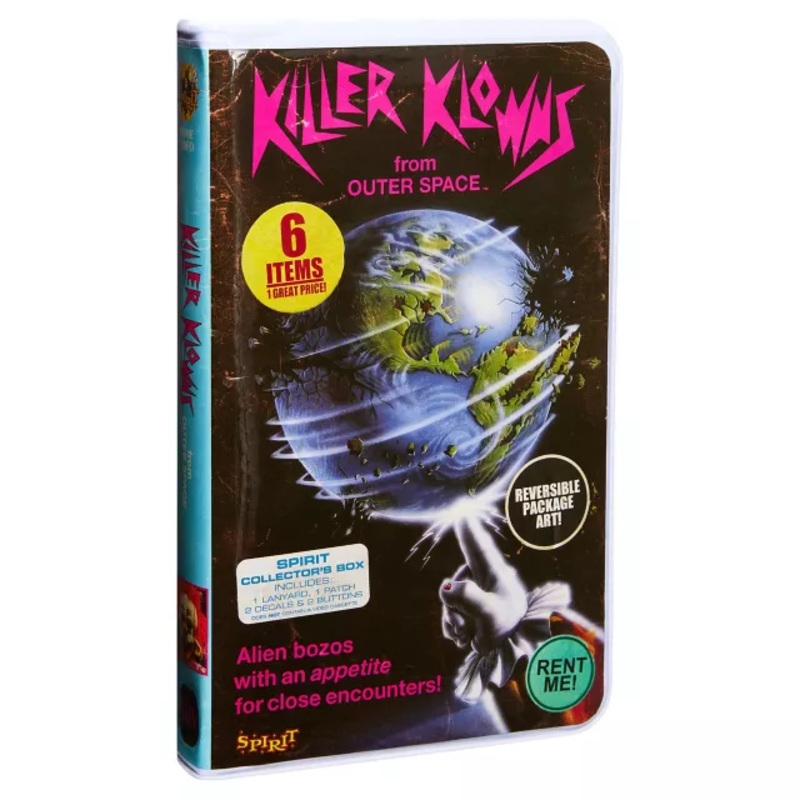 Killer Klowns from Outer Space Video Collector Box MULTI-COLOR