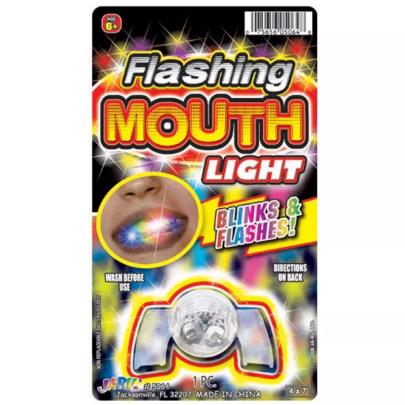 LED Flashing Mouth Light  No Size