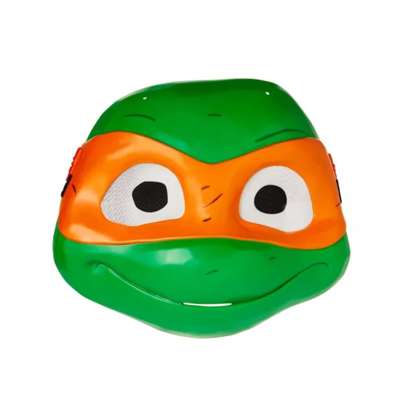 Michelangelo Half Mask - Teenage Mutant Ninja Turtles ORANGE CHILD ONE SIZE