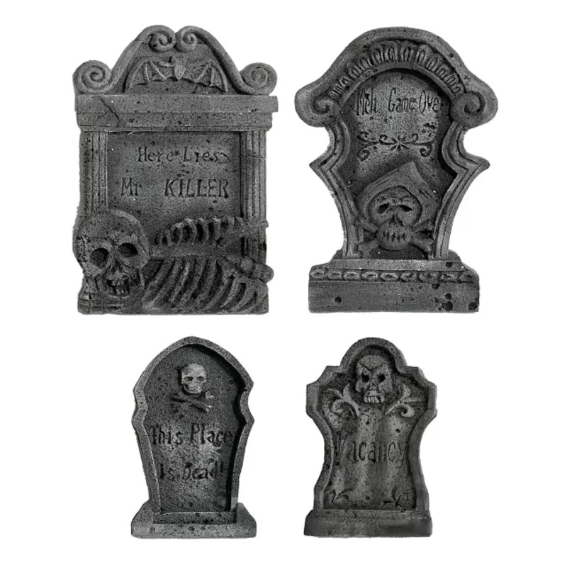 Multi-Pack Humor Tombstones - 4 Pack
