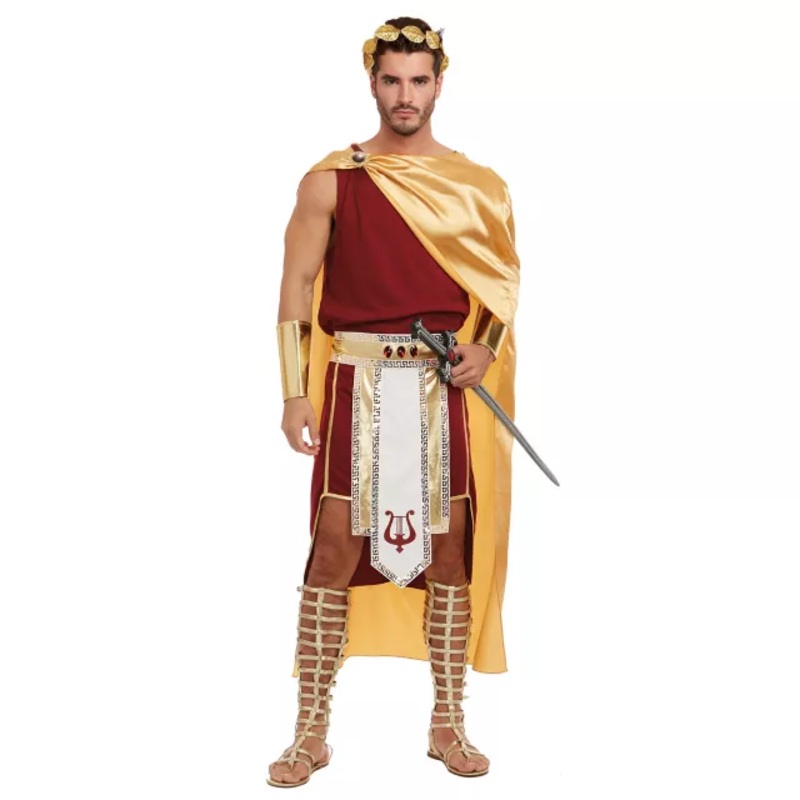 Adult Apollo Costume MULTI-COLOR ADULT SMALL