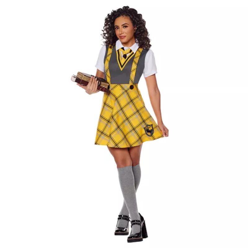 Adult Hufflepuff Dress Costume - Harry Potter YELLOW ADULT EX SMALL