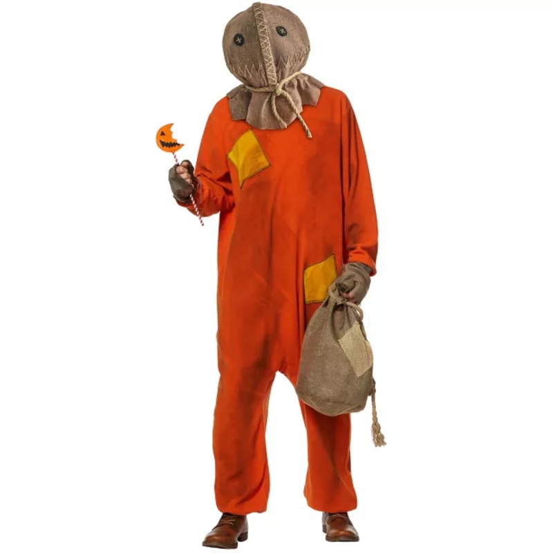 Adult Sam Plus Size Costume - Trick 'r Treat ORANGE 2X