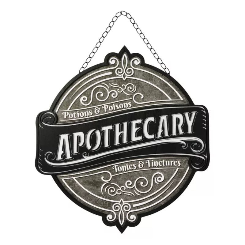 Apothecary Hanging Sign MULTI-COLOR