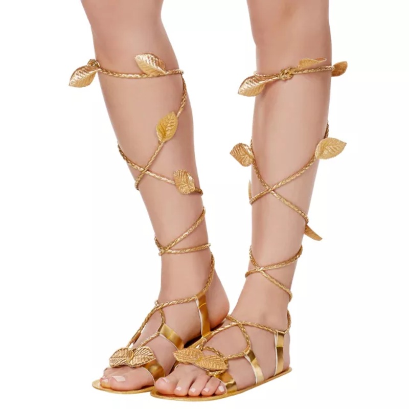 Gold Sandals GOLD ONE SIZE FITS MOST
