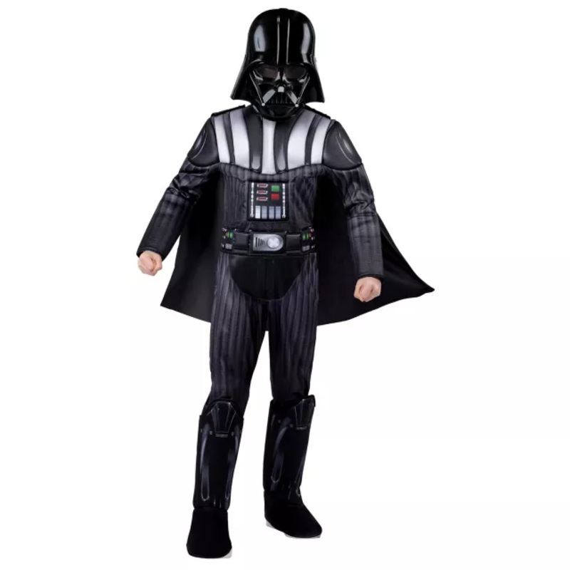Kids Darth Vader Costume Deluxe - Star Wars BLACK CHILD SMALL