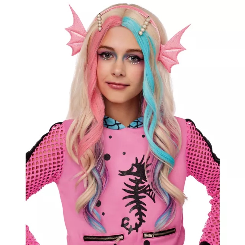 Kids Heat Resistant Lagoona Blue Wig - Monster High BLUE CHILD ONE SIZE