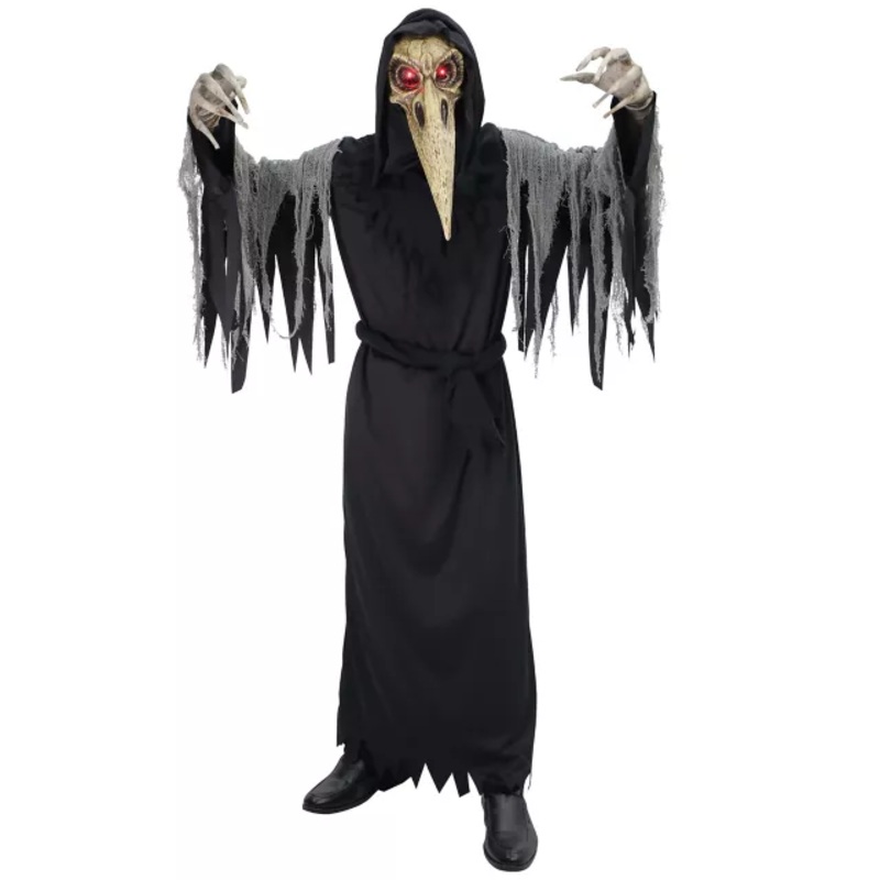 Kids Lord Raven Costume BLACK CHILD MEDIUM