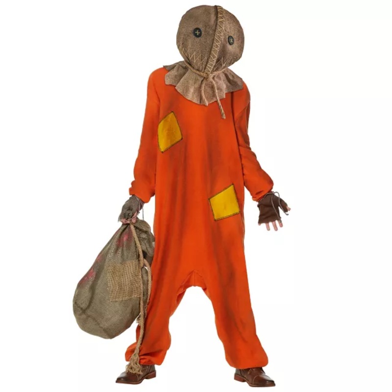 Kids Sam Costume - Trick 'r Treat ORANGE CHILD SMALL
