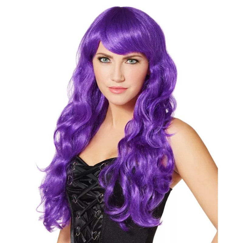 Purple Curls Wig PURPLE ONE SIZE FITS MOST