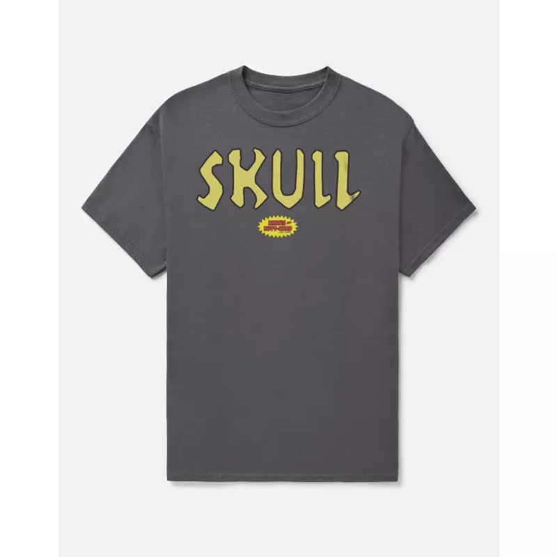 Skull T Shirt - Beavis and Butt-Head BLACK ADULT SMALL