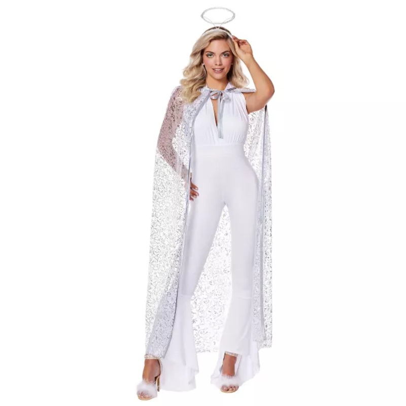 White Angel Cape WHITE ONE SIZE FITS MOST