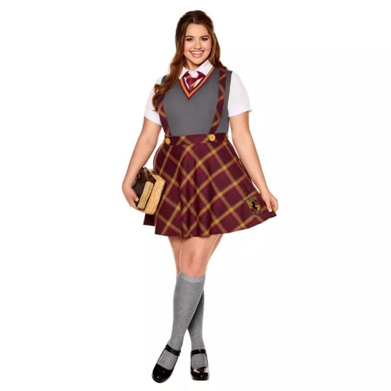 Adult Gryffindor Plus Size Dress Costume - Harry Potter RED 1X