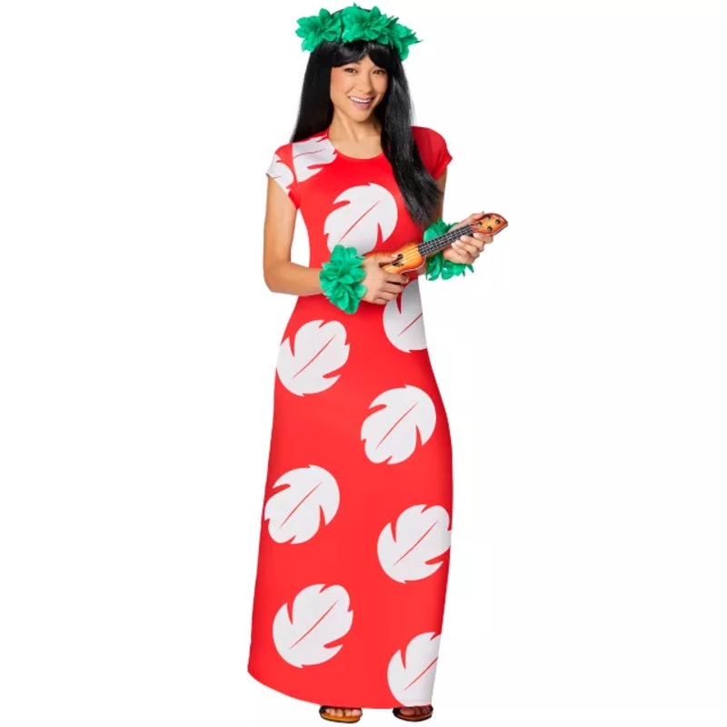 Adult Lilo Costume - Lilo & Stitch RED ADULT SMALL