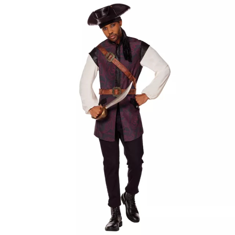 Adult Regal Rebels Pirate Vest MULTI-COLOR ADULT MEDIUM