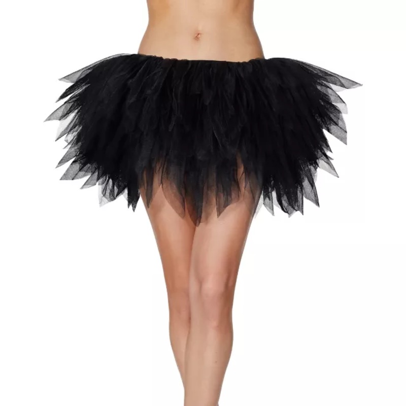 Black Shredded Tutu BLACK ONE SIZE FITS MOST