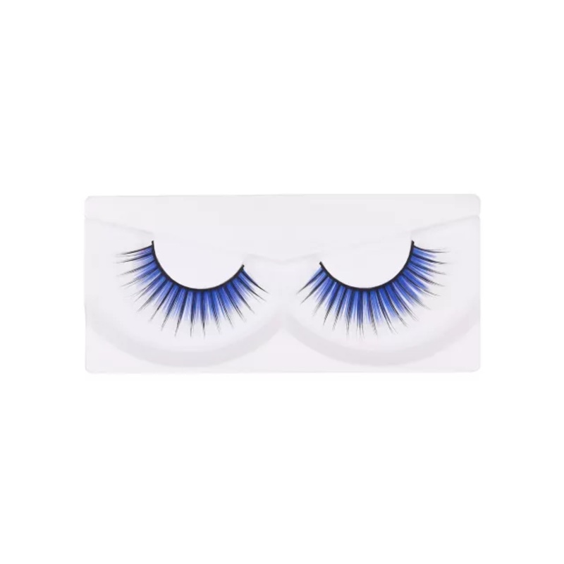 Blue Two Tone False Eyelashes BLUE No Size
