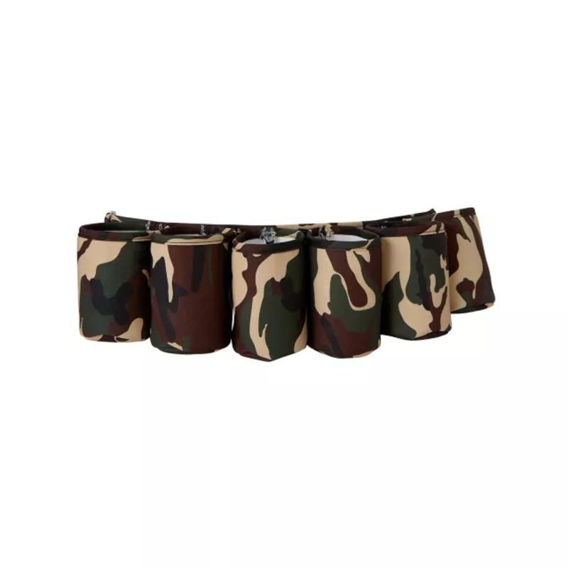 Camouflage Beer Belt RED/WHITE/BLUE ONE SIZE FITS MOST
