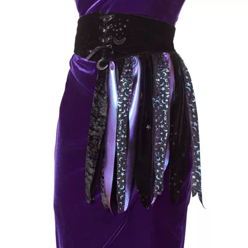 Celestial Witch Sash Belt BLACK / MULTI ONE SIZE FITS MOST