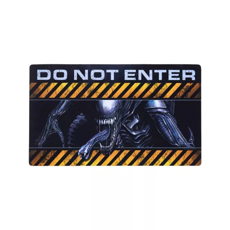 Do Not Enter Doormat - Alien MULTI-COLOR