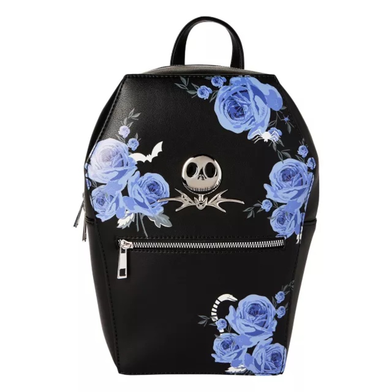 Jack Skellington Coffin Mini Backpack - The Nightmare Before Christmas BLACK ONE SIZE FITS MOST
