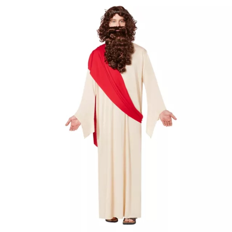 Jesus Plus Size Costume MULTI-COLOR 2X