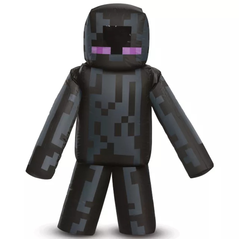 Kids Enderman Inflatable Costume - Minecraft MULTI-COLOR CHILD ONE SIZE