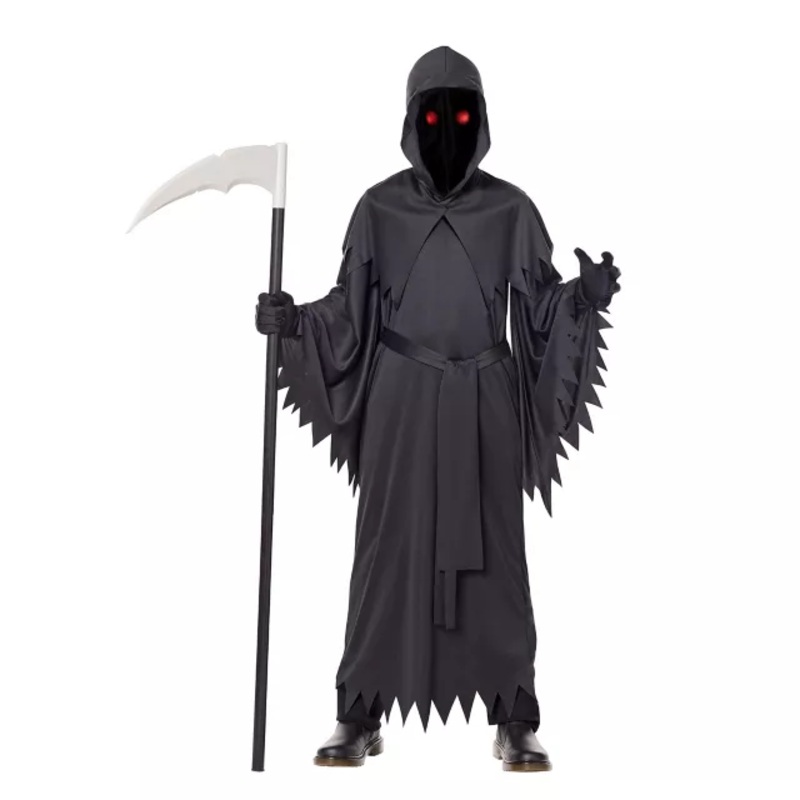 Kids Shadow Phantom Costume BLACK CHILD SMALL