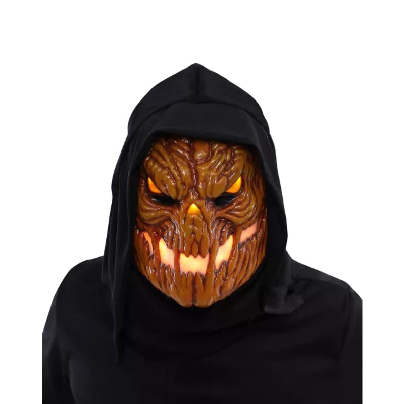 Light-Up Flame Fiend Full Mask  ONE SIZE FITS MOST