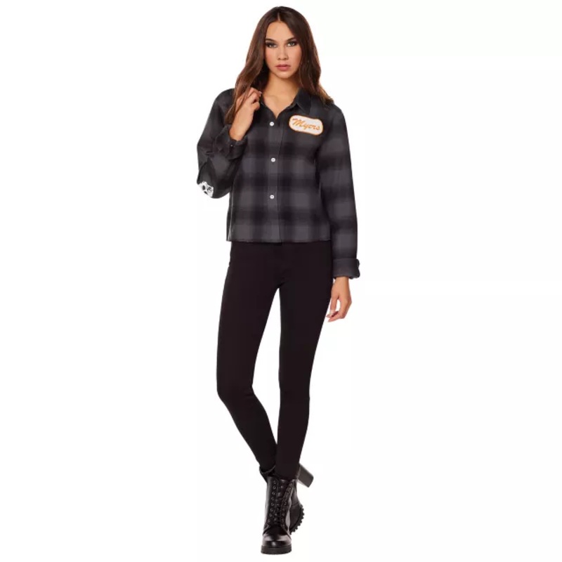 Michael Myers Flannel - Halloween GRAY ADULT SMALL