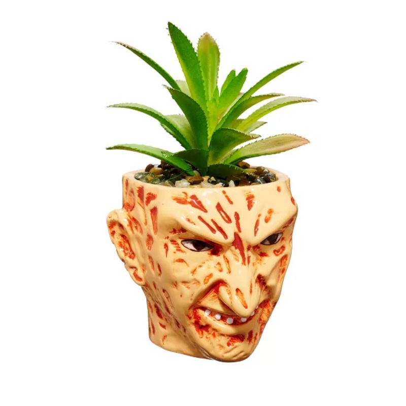 Small Freddy Kreuger Succulent Planter - The Nightmare on Elm Street MULTI-COLOR