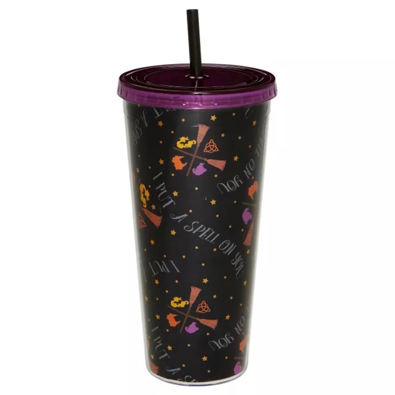 Spell On You Cup with Straw 20 oz. - Hocus Pocus MULTI-COLOR 20 OUNCE