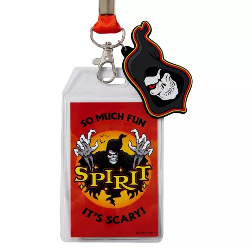 Spirit Halloween Lanyard BLACK / MULTI